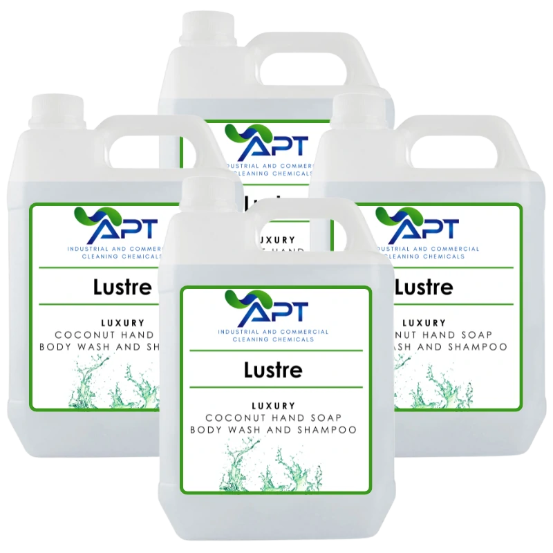 Luxury Coconut Shampoo and Body Wash - Lustre - 4 x 5 Litres