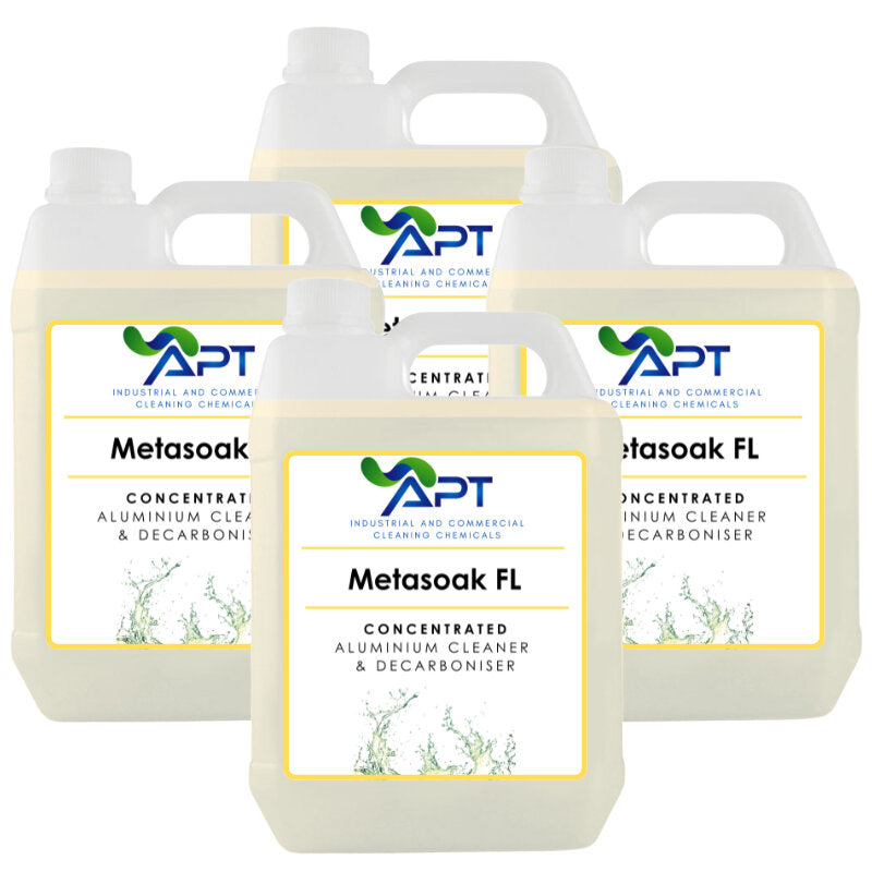 Aluminum Cleaner & Decarboniser - Metasoak FL - 4 x 5 Litres