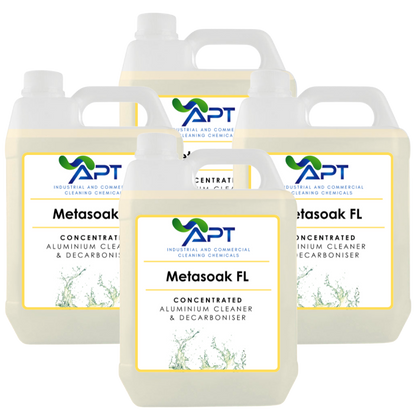 Aluminum Cleaner & Decarboniser - Metasoak FL - 4 x 5 Litres