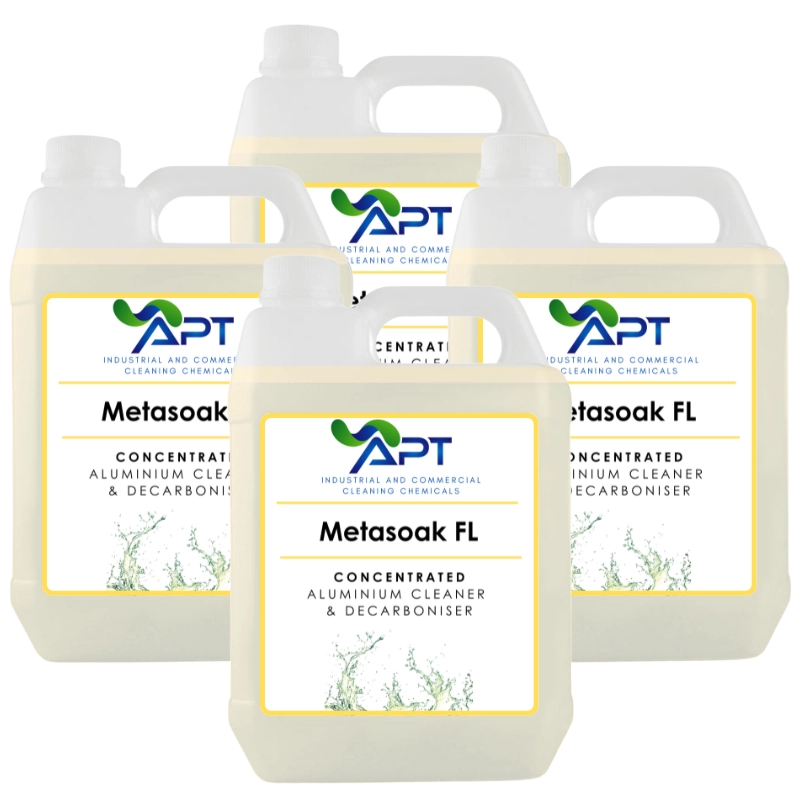 Aluminum Cleaner and Decarboniser - Metasoak FL - 4 x 5 Litres