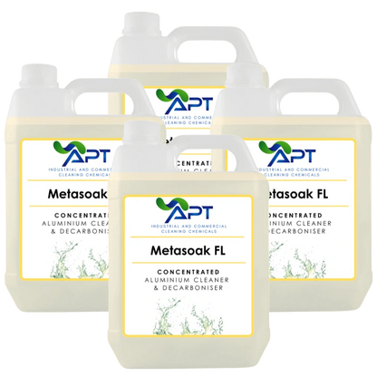 Aluminum Cleaner & Decarboniser - Metasoak FL - 4 x 5 Litres