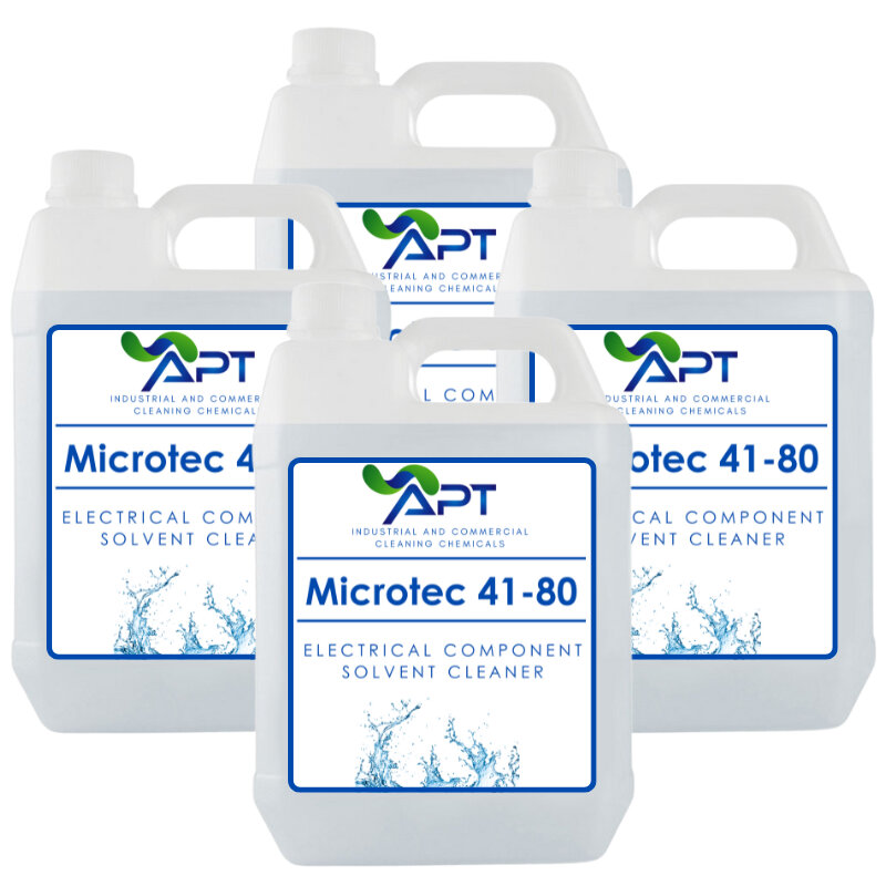 Electrical Component Solvent Cleaner - Microtec 41-80 - 4 x 5 Litres
