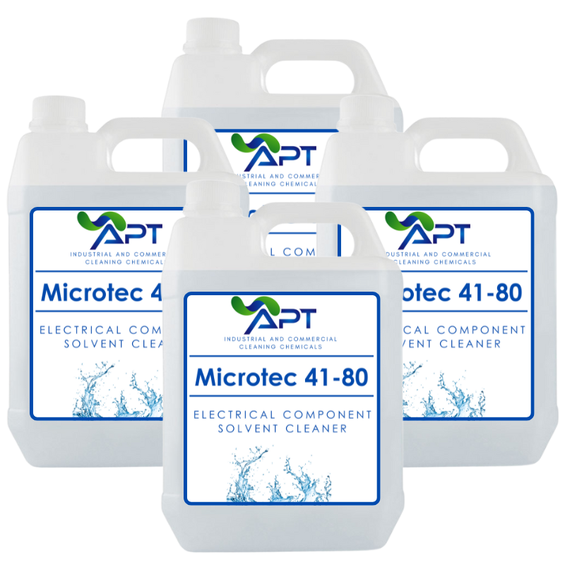 Electrical Component Solvent Cleaner - Microtec 41-80 - 4 x 5 Litres