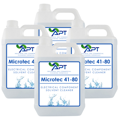 Electrical Component Solvent Cleaner - Microtec 41-80 - 4 x 5 Litres