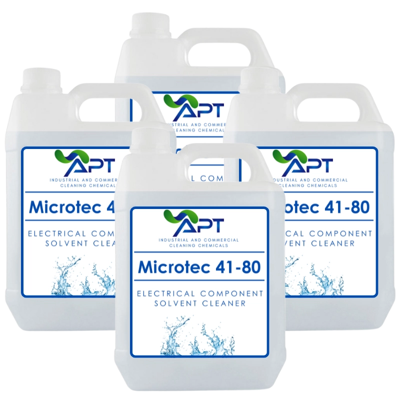 Electrical Component Solvent Cleaner - Microtec 41-80 - 4 x 5 Litres