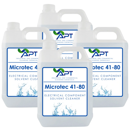 Electrical Component Solvent Cleaner - Microtec 41-80 - 4 x 5 Litres