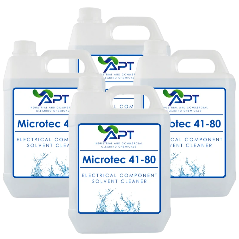 Electrical Component Solvent Cleaner - Microtec 41-80 - 4 x 5 Litres