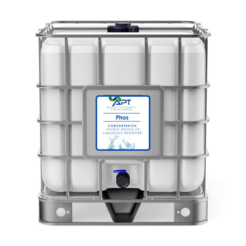 Concentrated Acidic Descaler and Limescale Remover - Phos - 1000 Litres