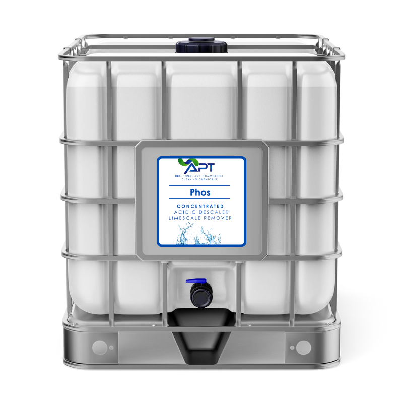 Concentrated Acidic Descaler and Limescale Remover - Phos - 1000 Litres