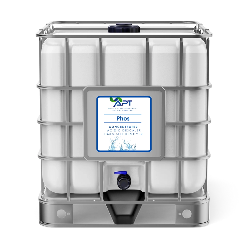 Concentrated Acidic Descaler and Limescale Remover - Phos - 1000 Litres
