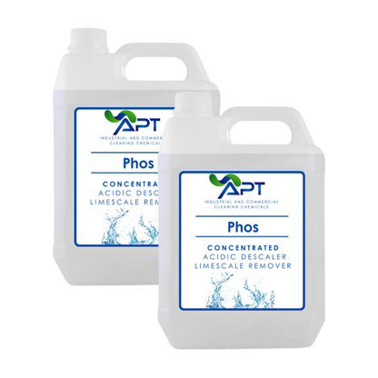Concentrated Acidic Descaler and Limescale Remover - Phos - 2 x 5 Litres