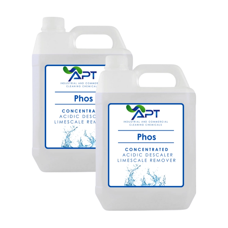 Concentrated Acidic Descaler and Limescale Remover - Phos - 2 x 5 Litres