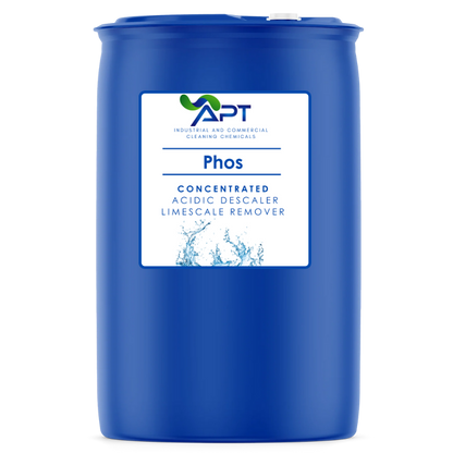 Concentrated Acidic Descaler and Limescale Remover - Phos - 200 Litres