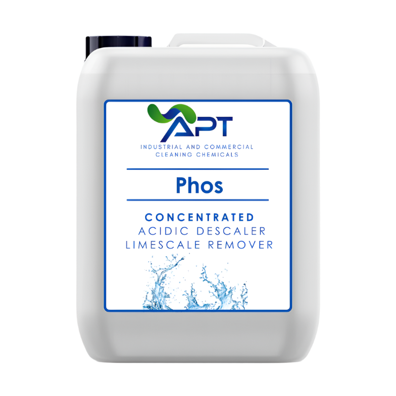 Concentrated Acidic Descaler and Limescale Remover - Phos - 25 Litres