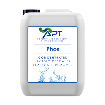 Concentrated Acidic Descaler and Limescale Remover - Phos - 25 Litres