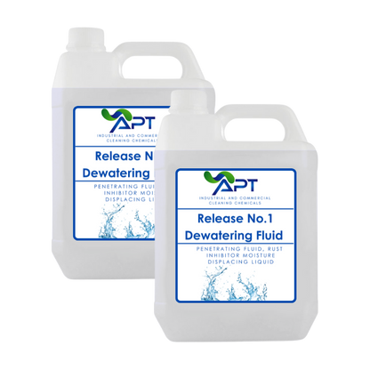 Penetrating Fluid, Rust Inhibitor Moisture Displacing Liquid - Release No.1 Dewatering Fluid - 2 x 5 Litres