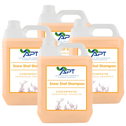 pH Neutral Snow Foam Shampoo - Snow Shot Shampoo - 4 x 5 Litres