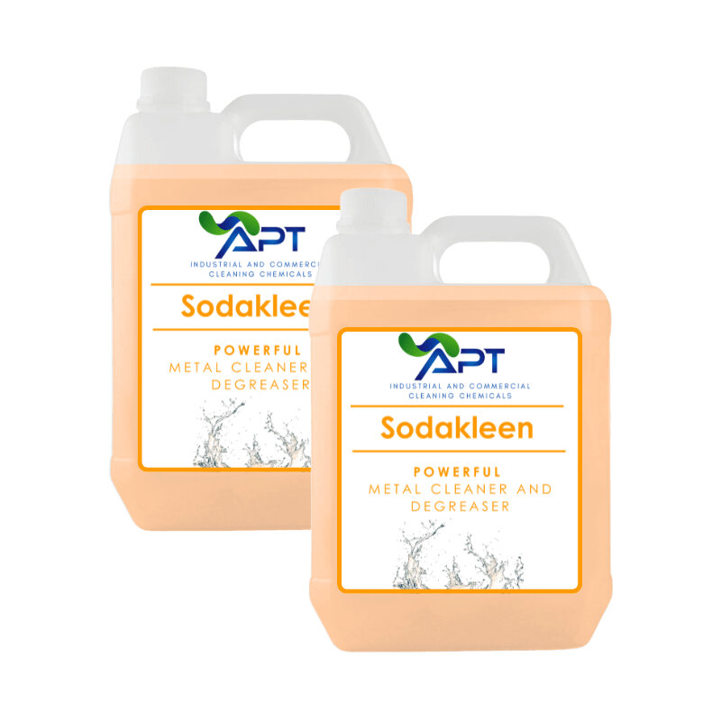 Heavy Duty Degreaser & Alkaline Metal Cleaner - Sodakleen - 2 x 5 Litres