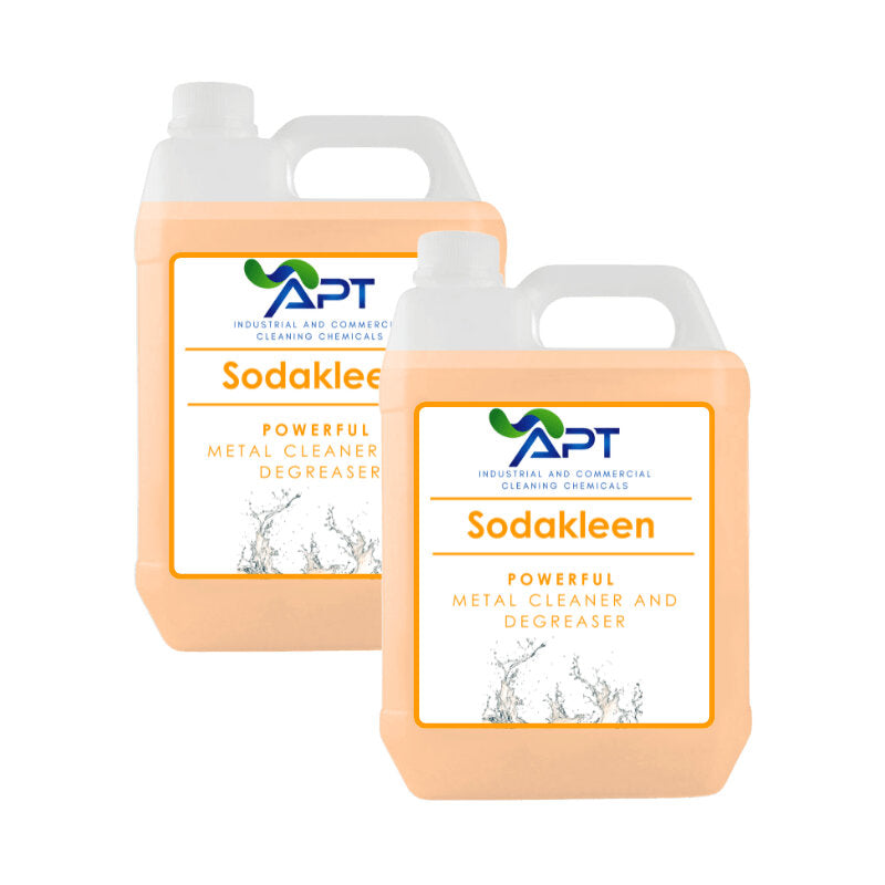 Heavy Duty Degreaser & Alkaline Metal Cleaner - Sodakleen - 2 x 5 Litres
