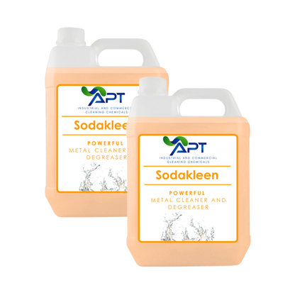 Heavy Duty Degreaser & Alkaline Metal Cleaner - Sodakleen - 2 x 5 Litres