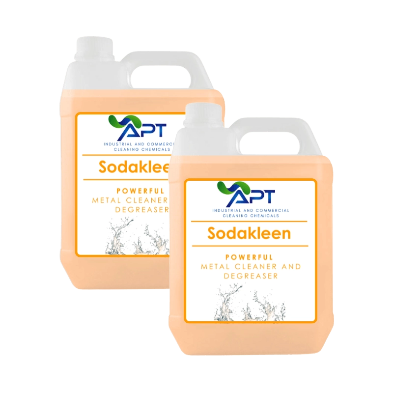Heavy Duty Degreaser & Alkaline Metal Cleaner - Sodakleen - 2 x 5 Litres