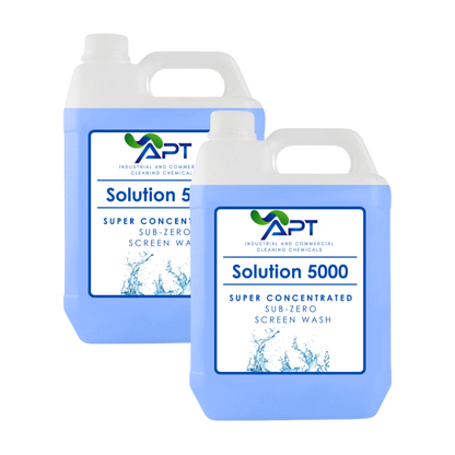 Super Concentrated Sub-Zero Screen Wash - Solution 5000 - 2 x 5 Litres