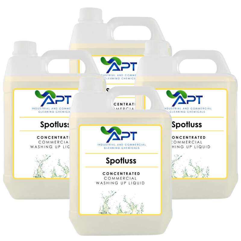 Commercial Washing Up Liquid - Spotluss - 4 x 5 Litres