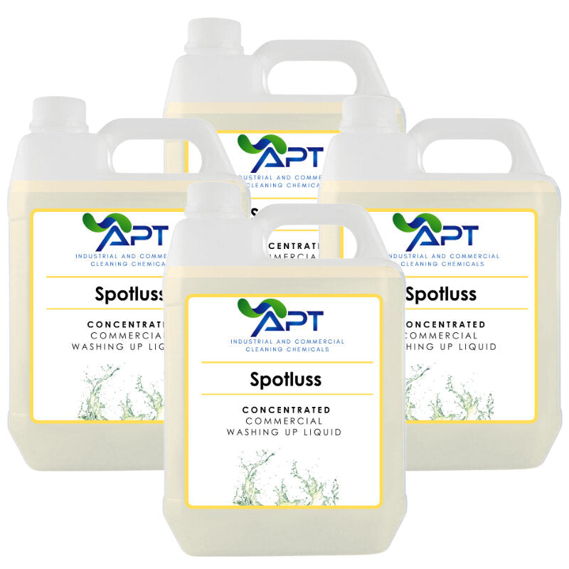 Commercial Washing Up Liquid - Spotluss - 4 x 5 Litres