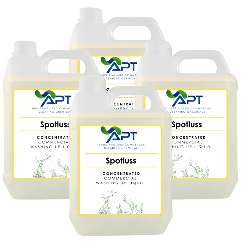 Commercial Washing Up Liquid - Spotluss - 4 x 5 Litres