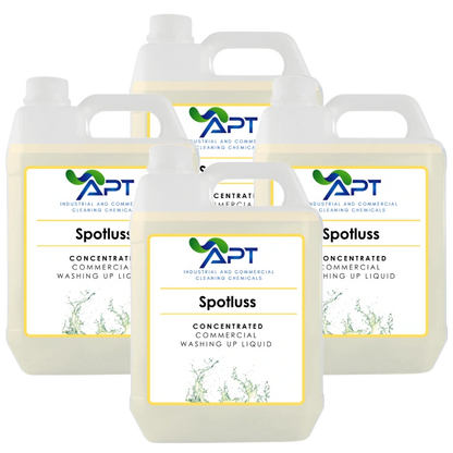 Commercial Washing Up Liquid - Spotluss - 4 x 5 Litres