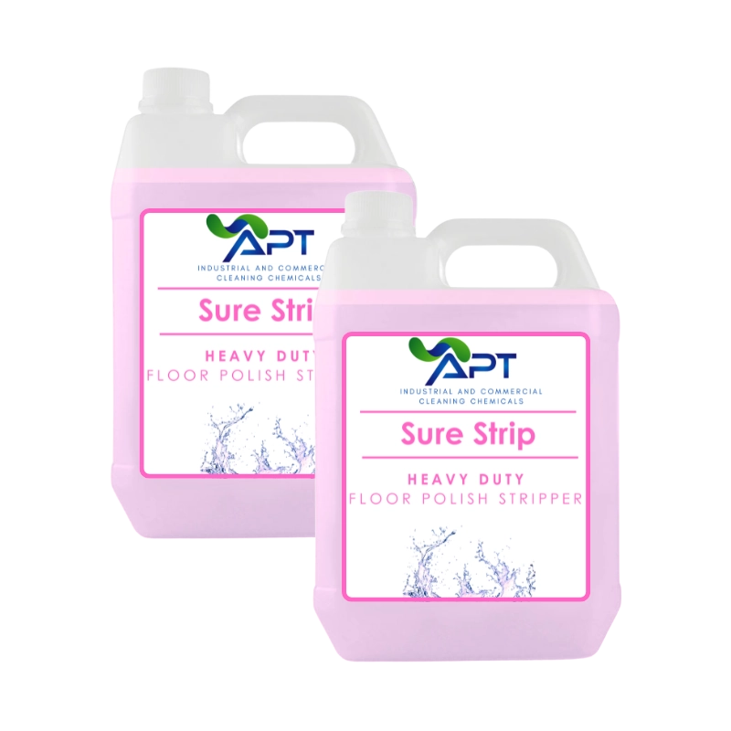 Heavy Duty Floor Polish Stripper - Sure Strip - 2 x 5 Litres
