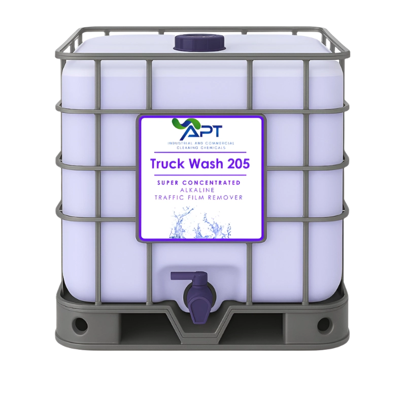 Super Concentrated Alkaline Traffic Film Remover - Truck Wash 205 - 1000 Litres