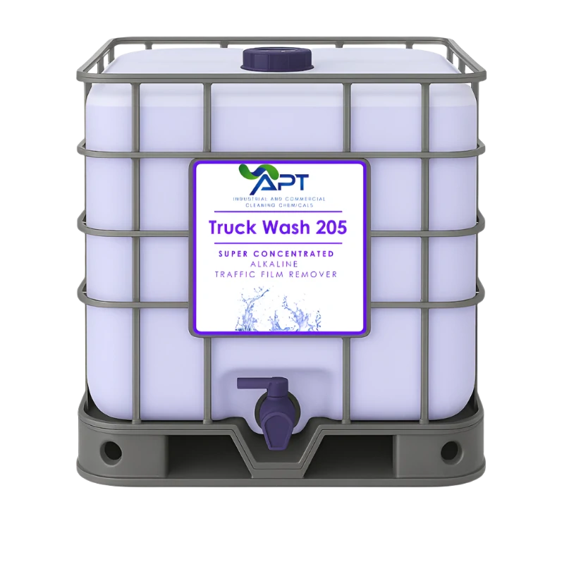 Super Concentrated Alkaline Traffic Film Remover - Truck Wash 205 - 1000 Litres
