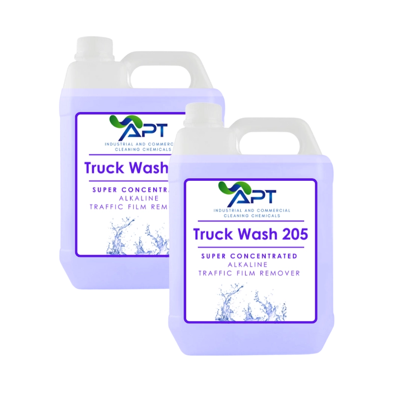 Super Concentrated Alkaline Traffic Film Remover - Truck Wash 205 - 2 x 5 Litres