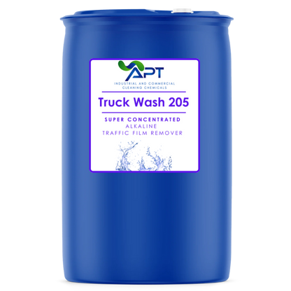 Super Concentrated Alkaline Traffic Film Remover - Truck Wash 205 - 200 Litres