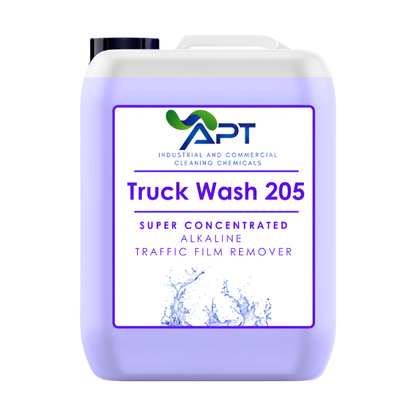 Super Concentrated Alkaline Traffic Film Remover - Truck Wash 205 - 25 Litres