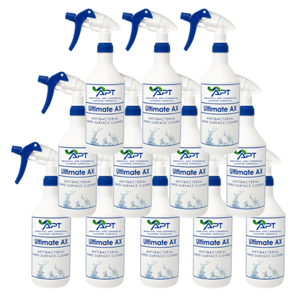 Anitbacterial Hard Surface Cleaner - Ultimate AX - 12 x 750ml
