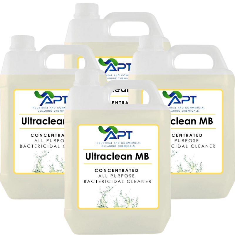 All Purpose Bactericidal Cleaner - Ultraclean MB - 4 x 5 Litres