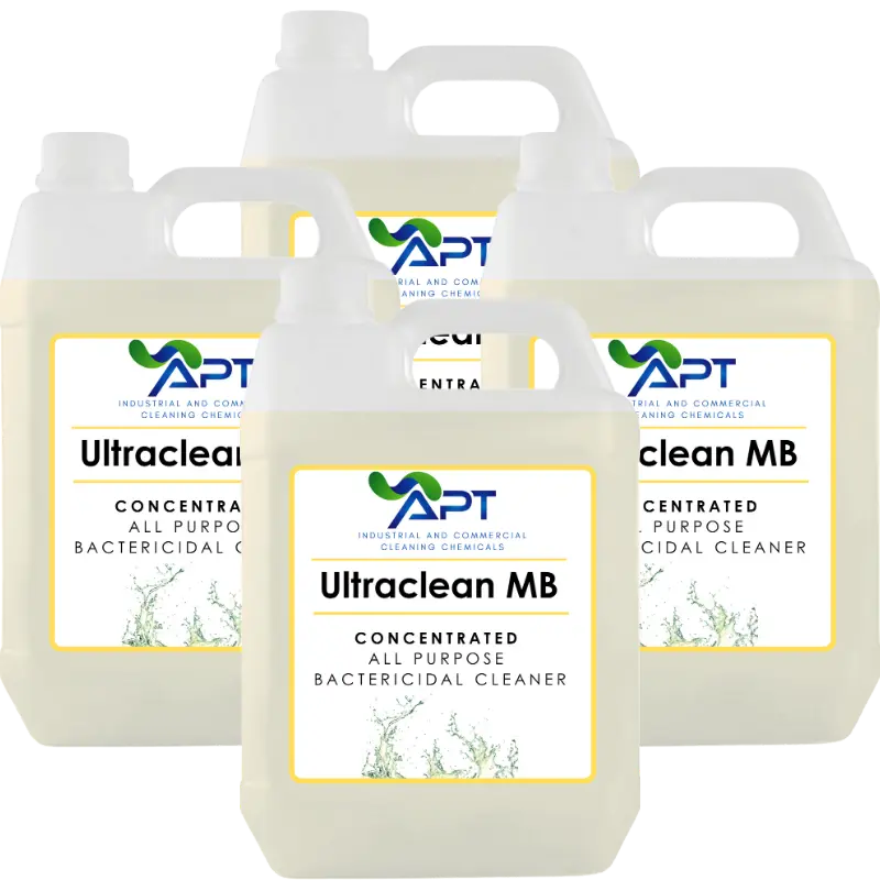 All Purpose Bactericidal Cleaner - Ultraclean MB - 4 x 5 Litres