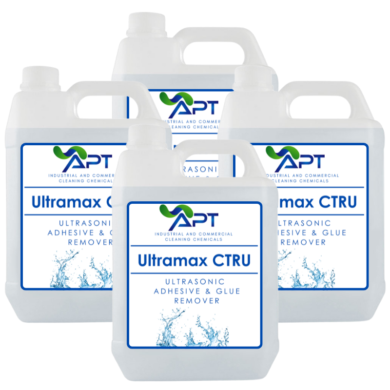 Ultrasonic Adhesive & Glue Remover - UltraMax CTRU - 4 x 5 Litres
