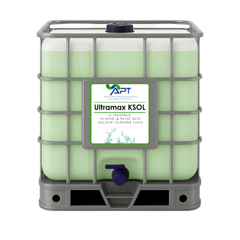 Ultrasonic Plastic & Paint Safe Solvent Cleaner Fluid - UltraMax KSOL - 1000 Litres