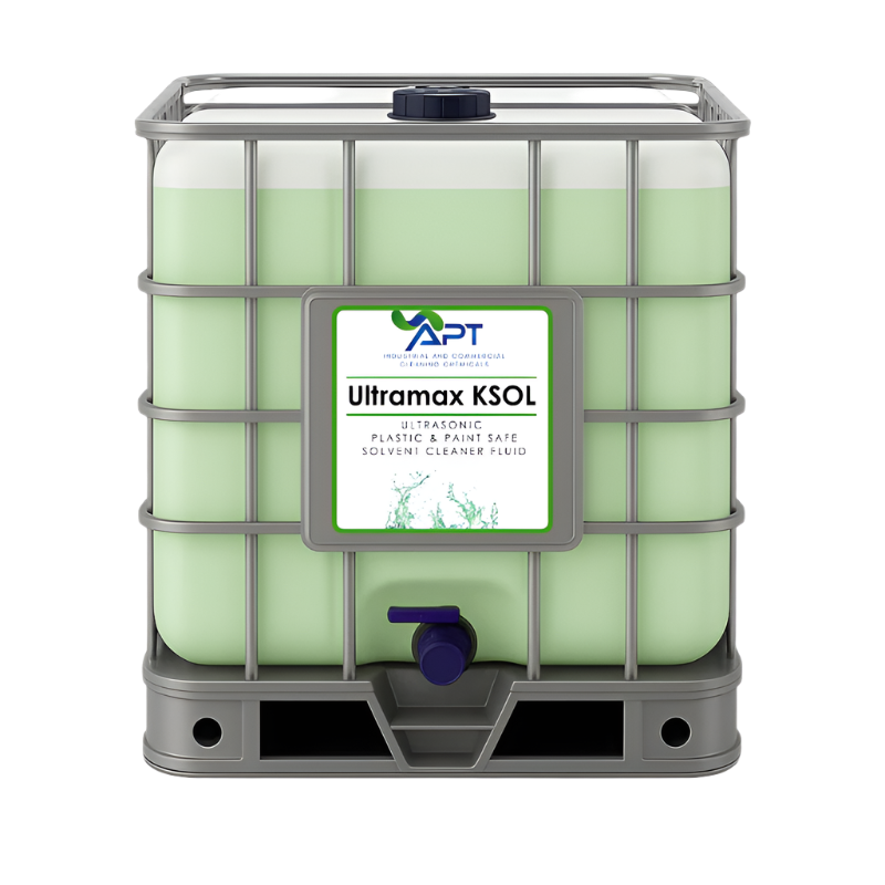 Ultrasonic Plastic & Paint Safe Solvent Cleaner Fluid - UltraMax KSOL - 1000 Litres