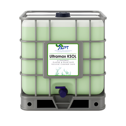 Ultrasonic Plastic & Paint Safe Solvent Cleaner Fluid - UltraMax KSOL - 1000 Litres