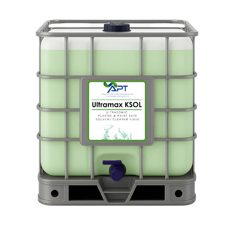Ultrasonic Plastic & Paint Safe Solvent Cleaner Fluid - UltraMax KSOL - 1000 Litres