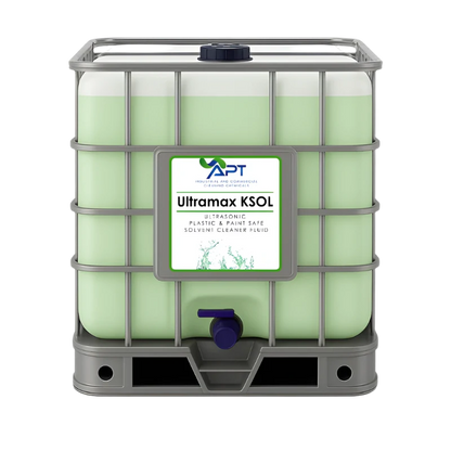 Ultrasonic Plastic & Paint Safe Solvent Cleaner Fluid - UltraMax KSOL - 1000 Litres