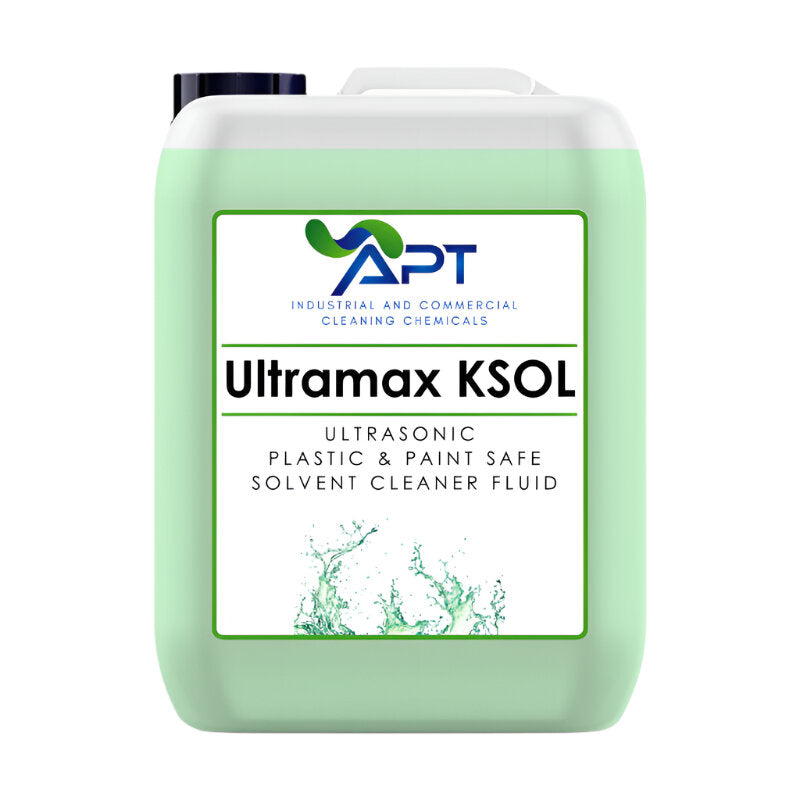 Ultrasonic Plastic & Paint Safe Solvent Cleaner Fluid - UltraMax KSOL - 20 Litre