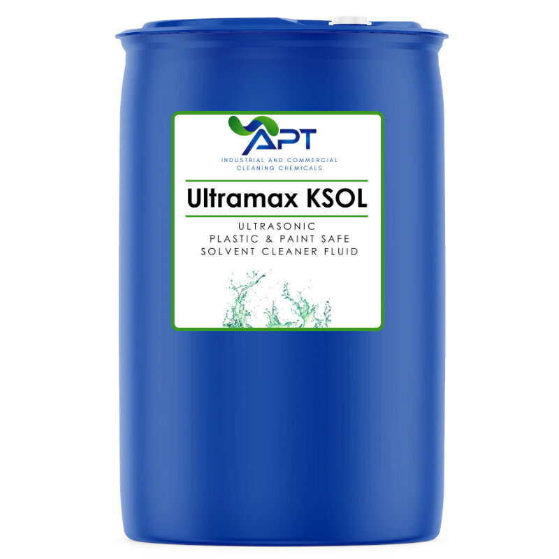 Ultrasonic Plastic & Paint Safe Solvent Cleaner Fluid - UltraMax KSOL - 200 Litres
