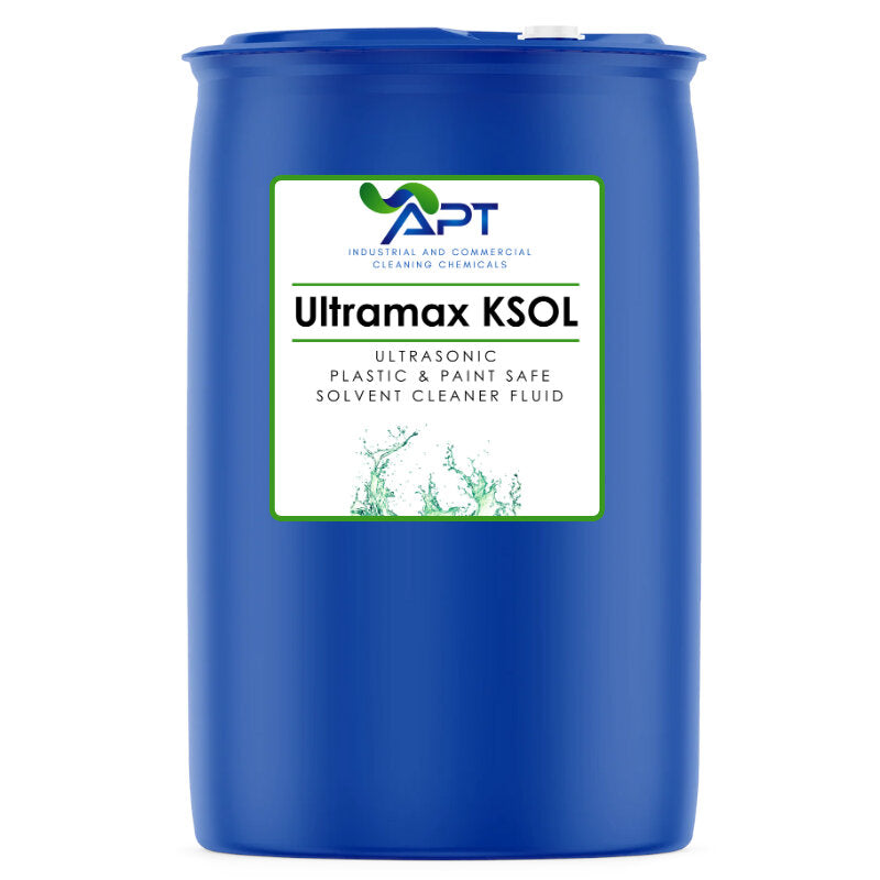 Ultrasonic Plastic & Paint Safe Solvent Cleaner Fluid - UltraMax KSOL - 200 Litres