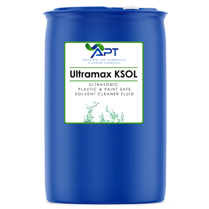 Ultrasonic Plastic & Paint Safe Solvent Cleaner Fluid - UltraMax KSOL - 200 Litres