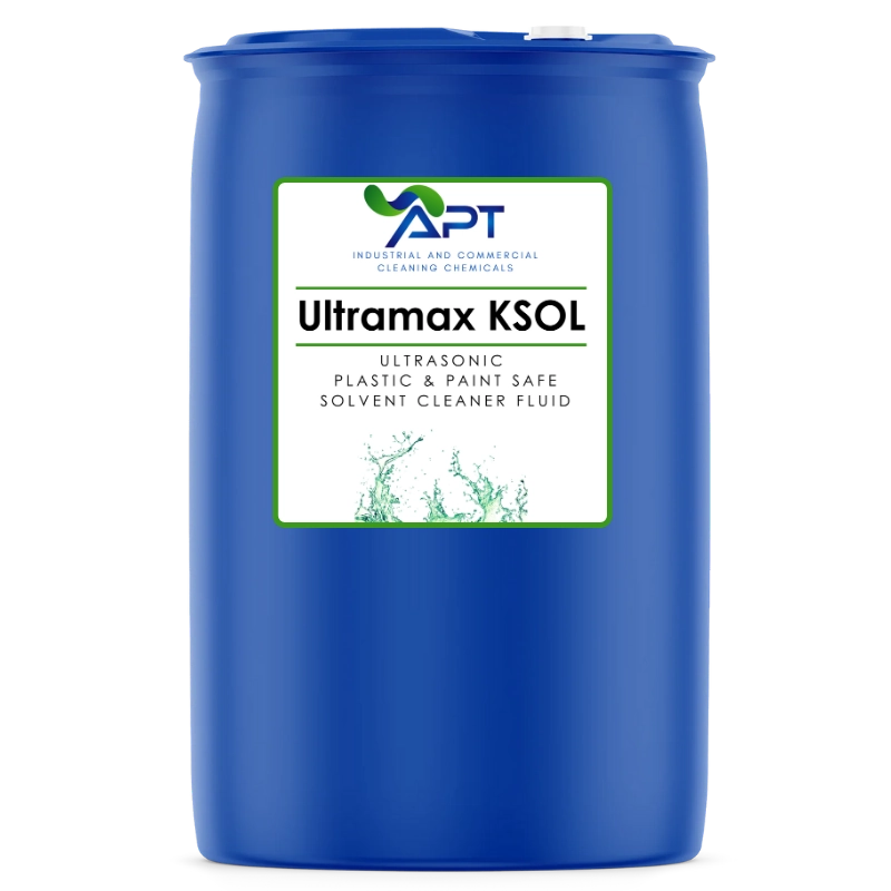 Ultrasonic Plastic & Paint Safe Solvent Cleaner Fluid - UltraMax KSOL - 200 Litres